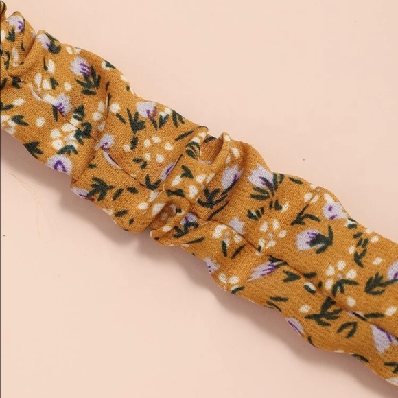 3 piece floral headband - Picture 2 of 3